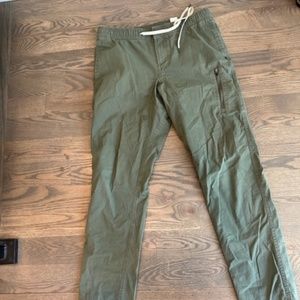 Men's Vuori Ripstop Pant Green Size Large